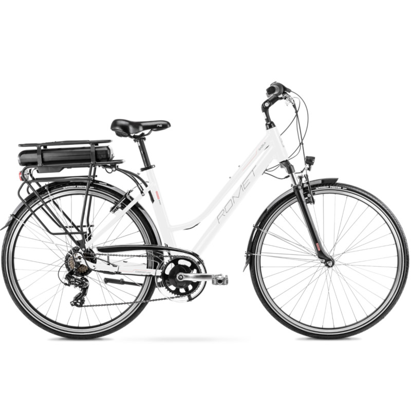 Electric bicycle Romet Gazela RM, 28″, white