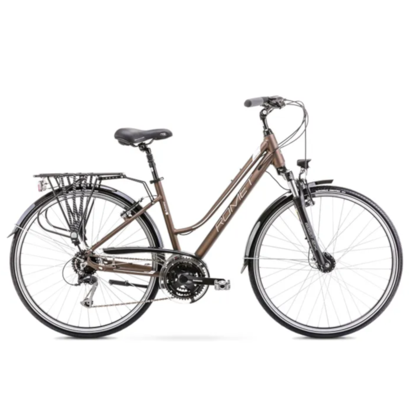 Bicycle Romet Gazela 5, 28", brown