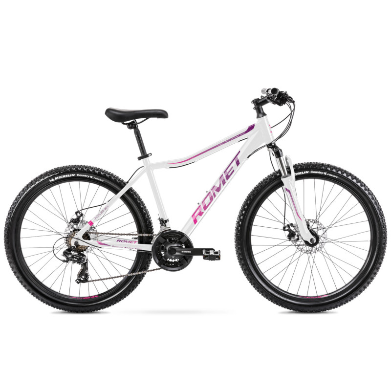 Женский велосипед Romet Jolene 6.2, 26″ (белый)