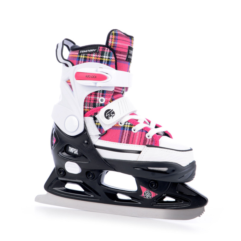 Laste uisud TEMPISH Rebel Ice T Girl Adjustable Skate, roosa/must