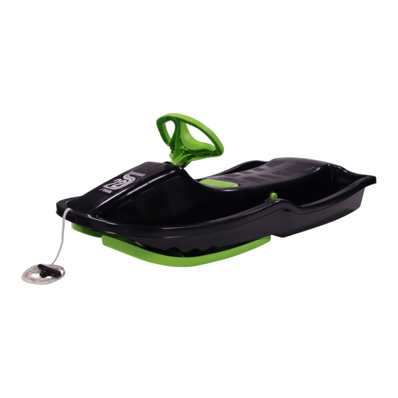 Steering sled STIGA SnowPower, black/green