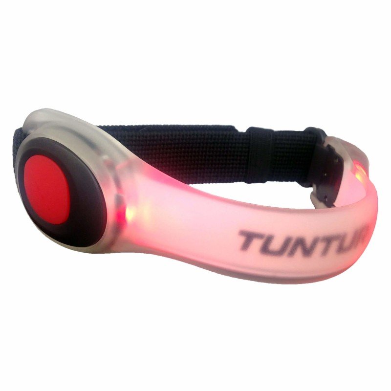 Bracelet with LED light TUNTURI LED Armlight Red