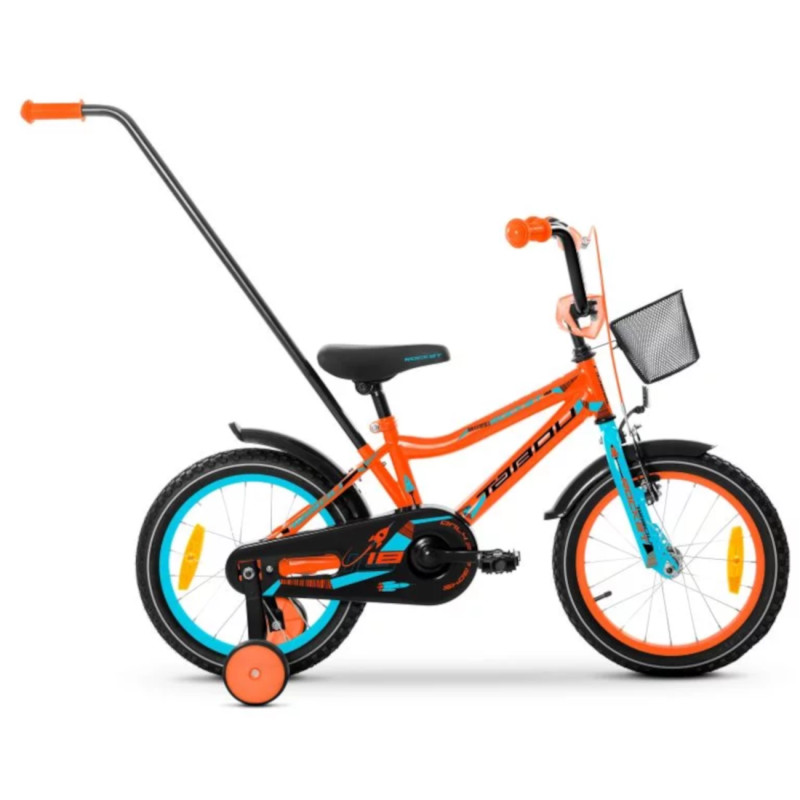 Laste jalgratas TABOU Rocket 20″, oranž/sinine
