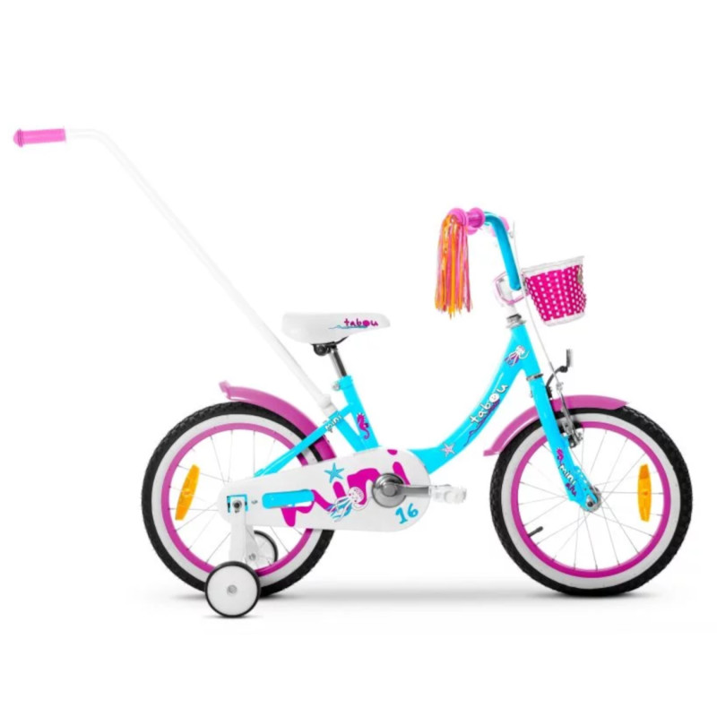 Laste jalgratas TABOU Mini Alu, 20″, sinine/roosa (2023)