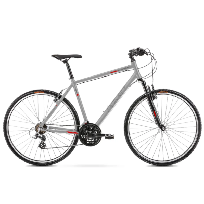 Men's bicycle ROMET Orkan M, grey-red