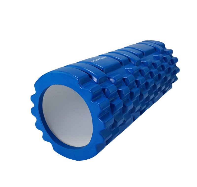 Massaažirull TUNTURI Yoga Foam Grid Roller 33cm, sinine