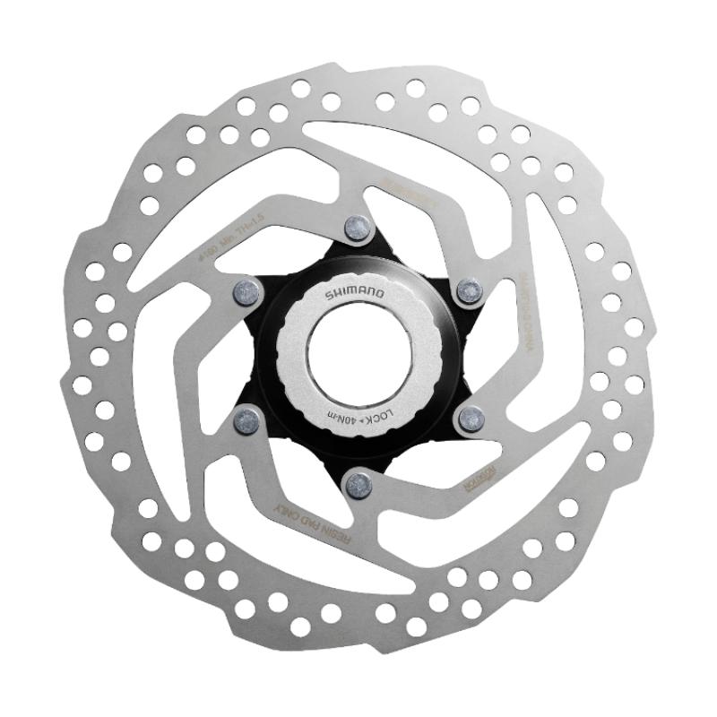 Brake disc SHIMANO 180 mm Center Lock SM-RT10 Resin Pad Only