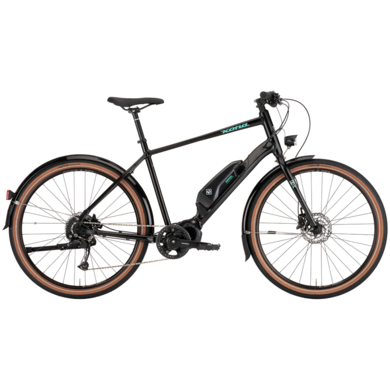 Electric bicycle KONA Dew-E, 27.5" Satin Black