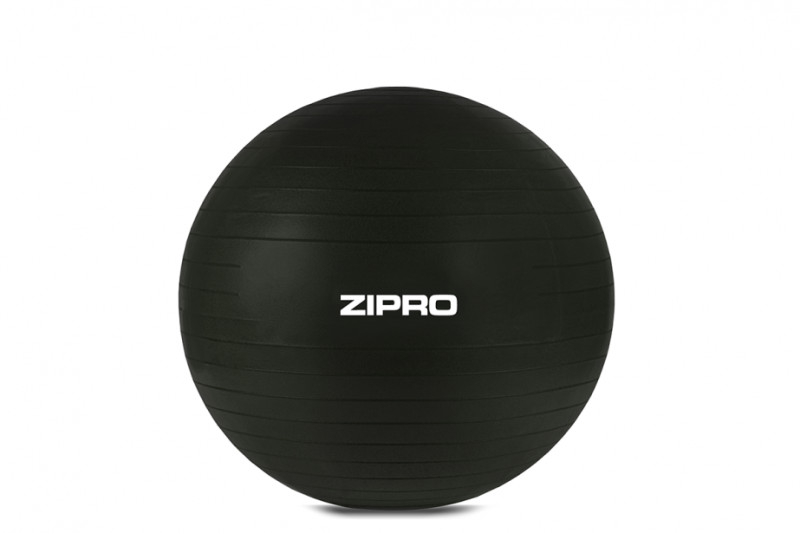 Võimlemispall ZIPRO Anti-Burst Gymnastics Ball 55cm, must
