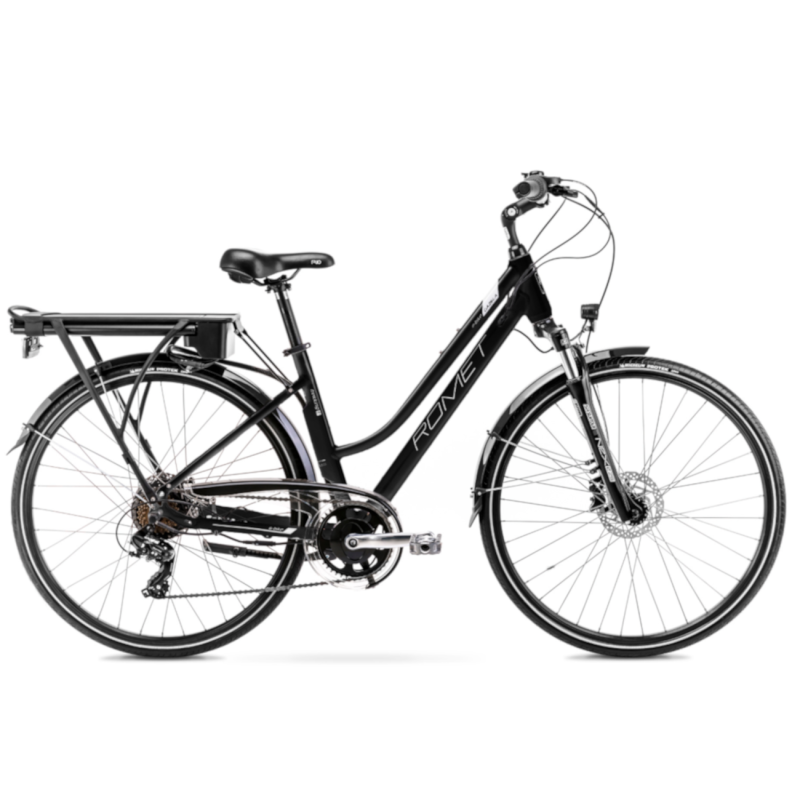 Electric bicycle ROMET Gazela 1 RM, 28" black