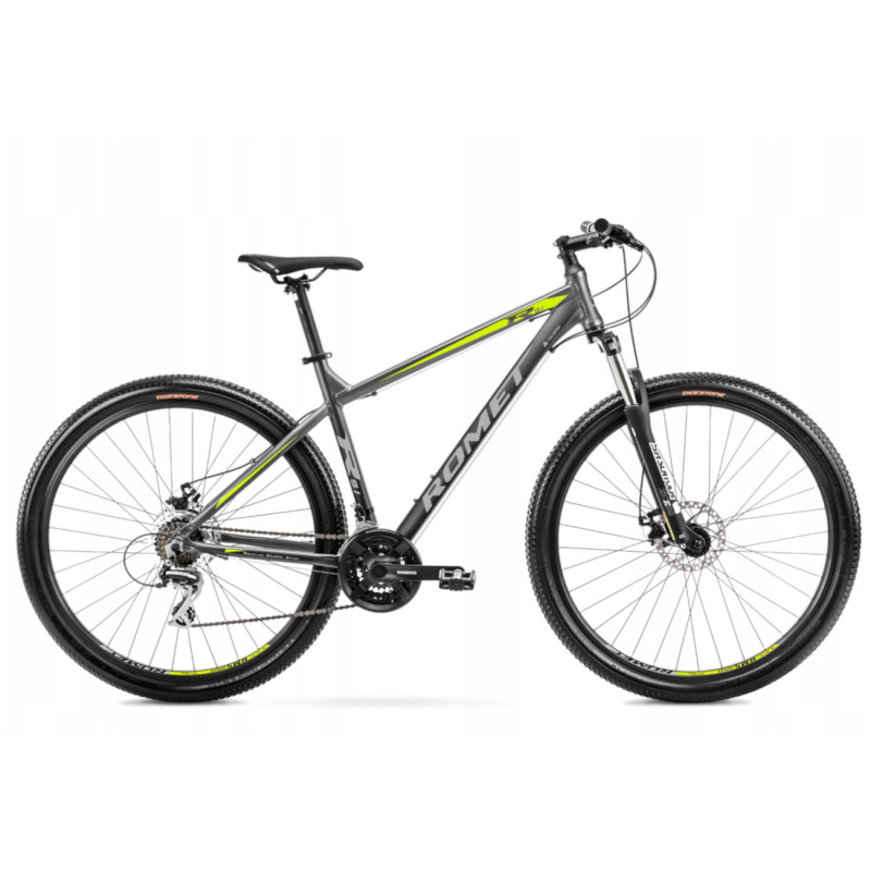Горный велосипед ROMET Rambler R9.1 (2023) 29" серо-зеленый