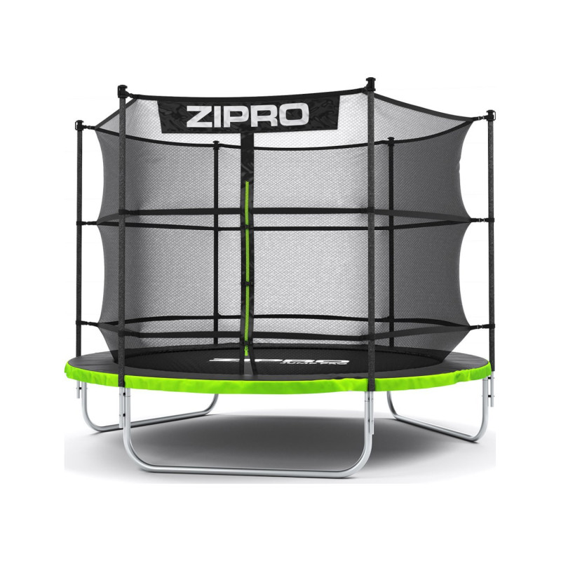 Батут ZIPRO Jump Pro Садовый батут с внутренней сеткой, диаметр 252 см
