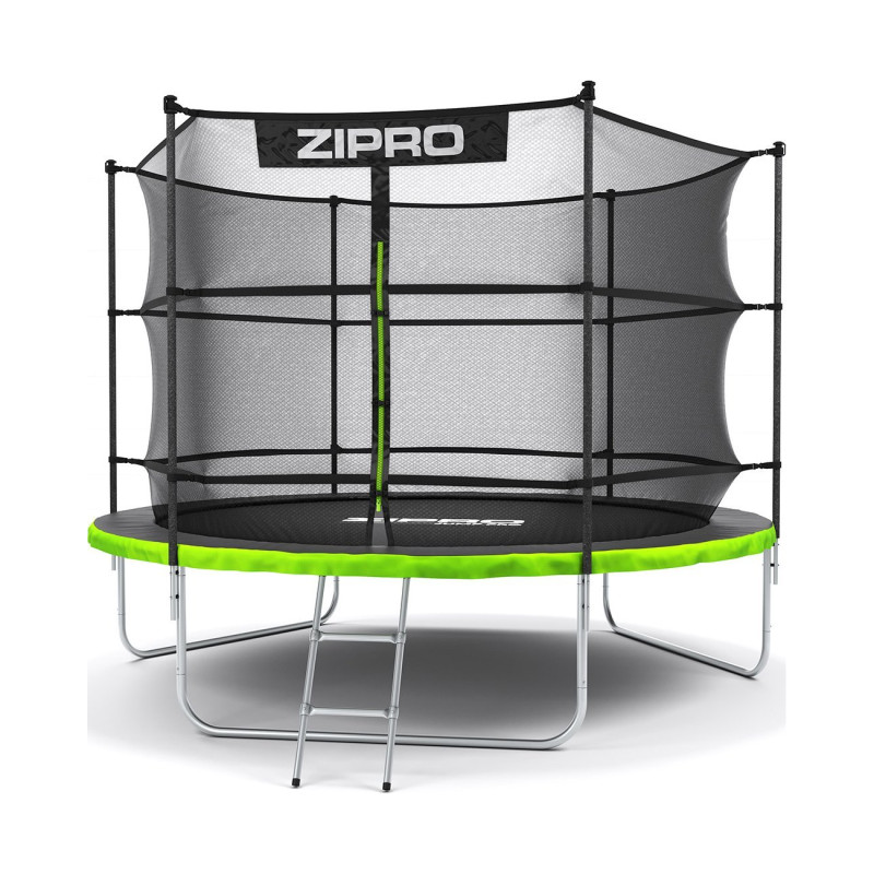 Батут ZIPRO Jump Pro Садовый батут с внутренней сеткой, диаметр 312 см