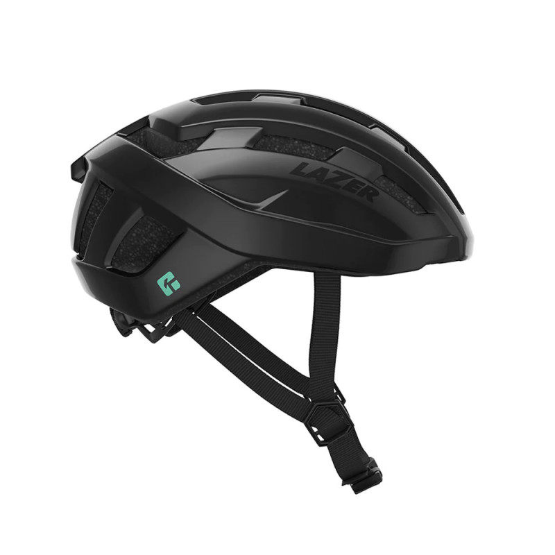 Bicycle helmet LAZER Tempo KinetiCore CECPSC, Black Unisize