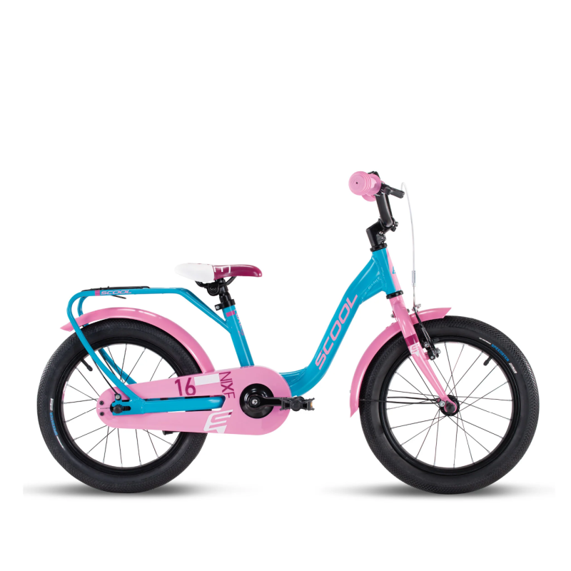 Children's bicycle S´COOL niXe, 16" blue/pink