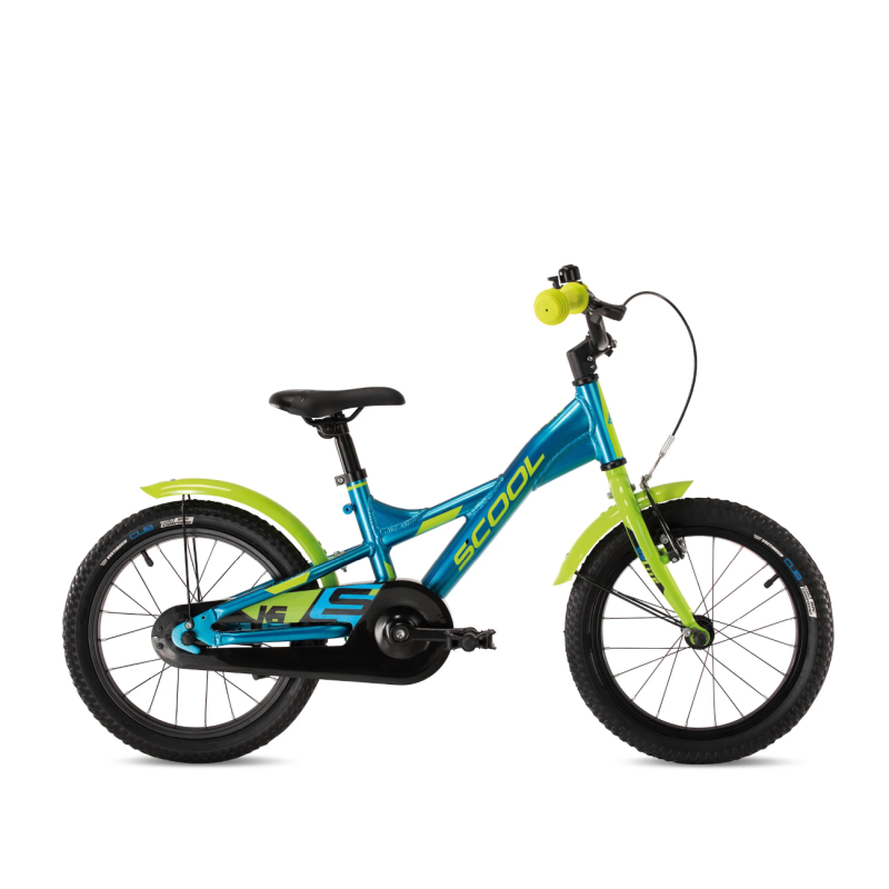 Children's bicycle S´COOL XXlite, 16" blue/green