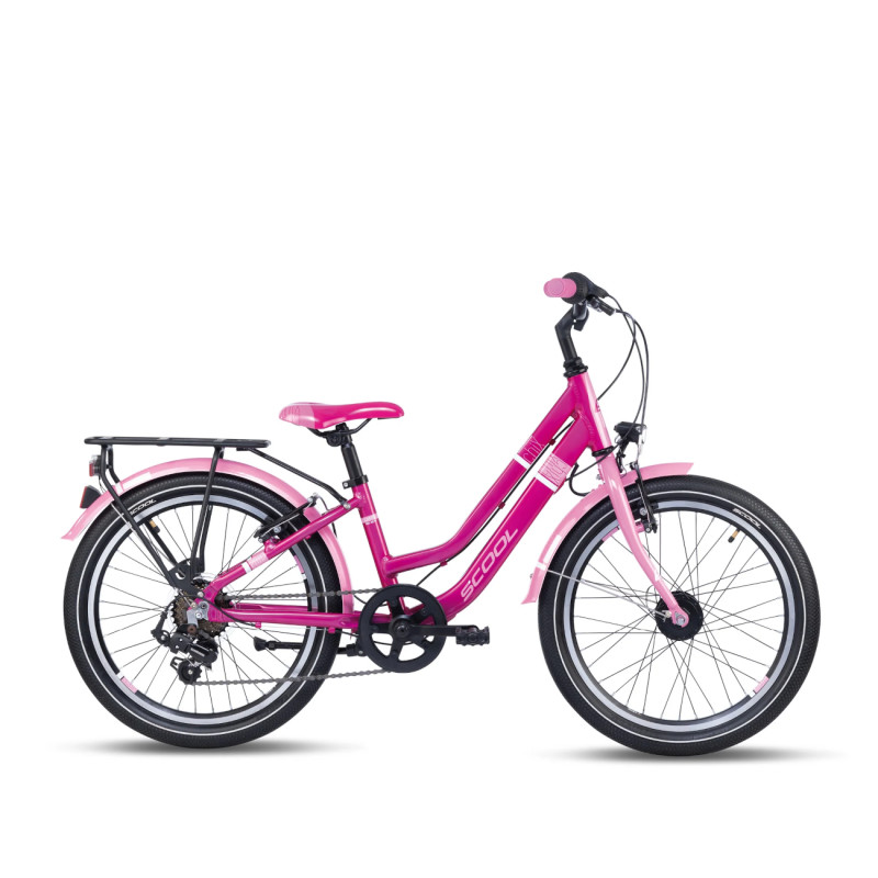 Laste jalgratas S´COOL chiX Twin 20″ (2024) roosa