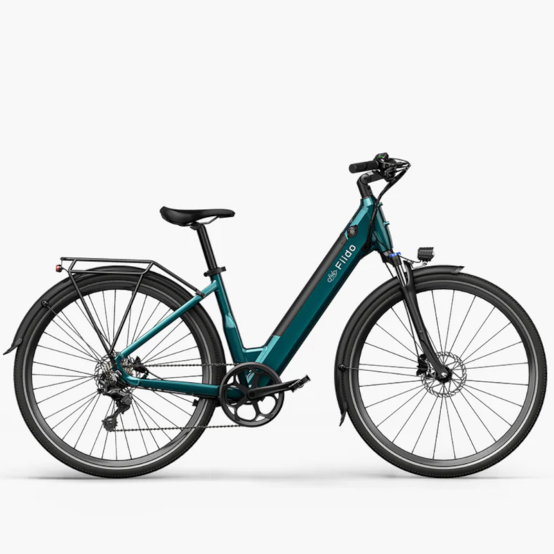 Electric bicycle FIIDO C11, Emerald Green