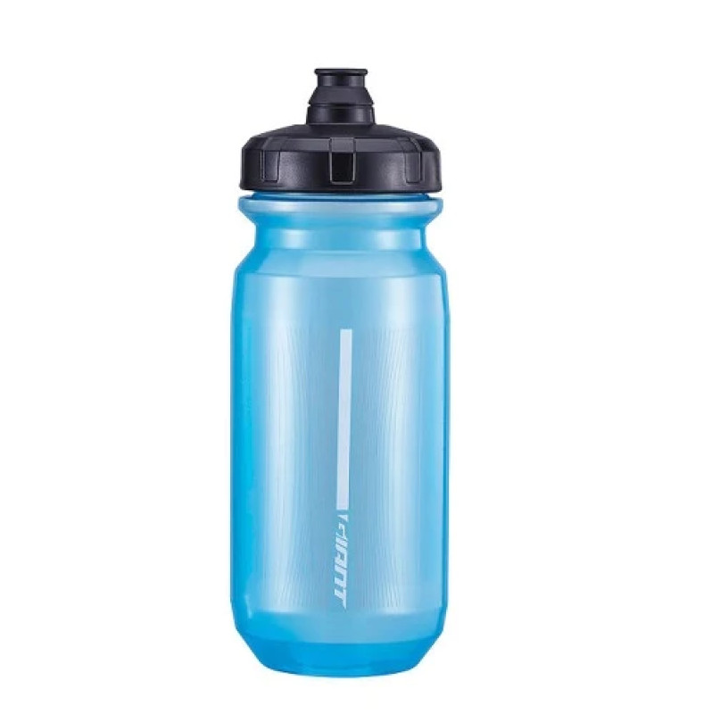 Joogipudel GIANT DOUBLESPRING 600ML Transparent Blue/Gray, läbipaistev-sinine-hall