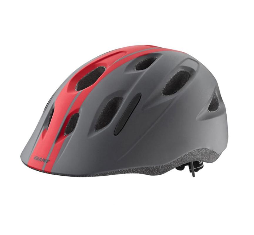 Children's helmet GIANT HOOT Matte Charcoal 50-55 cm, gray