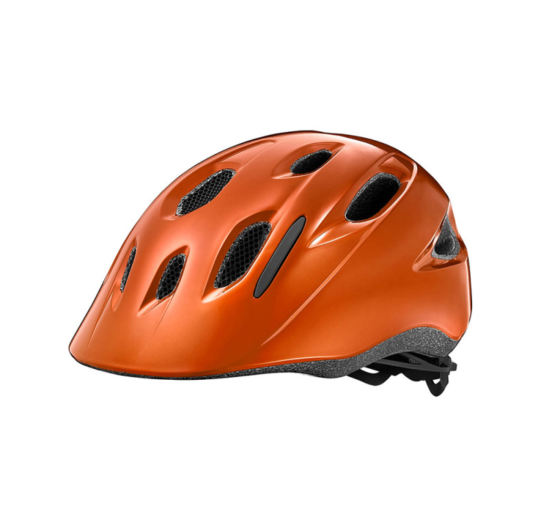 Детский шлем GIANT Hoot ARX Gloss Metallic Orange, оранжевый