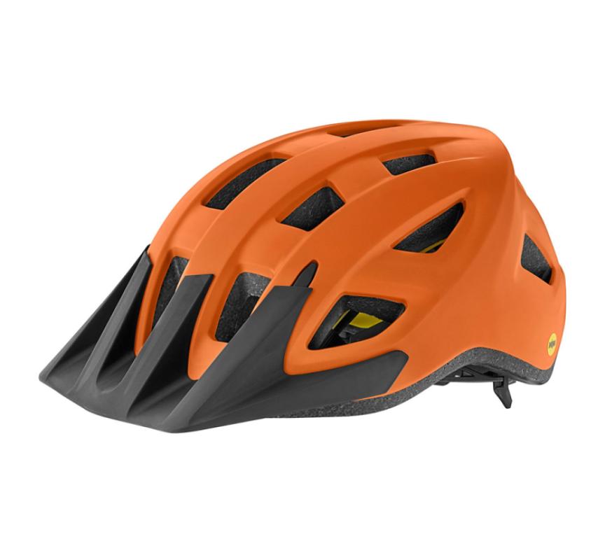 Детский шлем GIANT Path ARX MIPS, матовый оранжевый