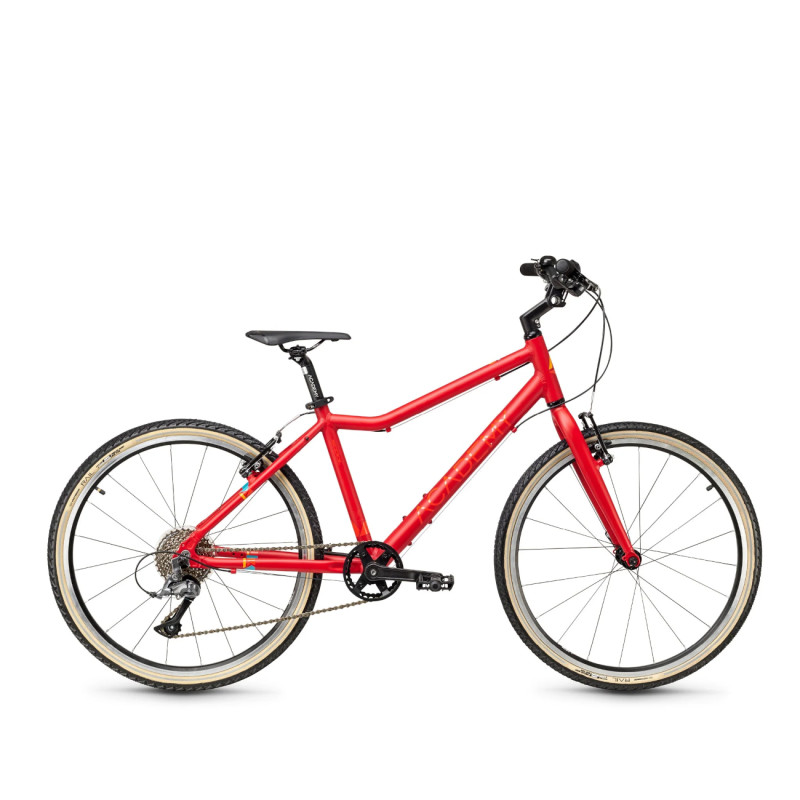 Īpaši viegls bērnu velosipēds ACADEMY Grade 5 (2024) 24", sarkans