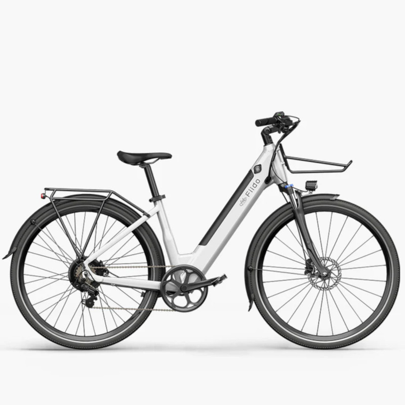 Электровелосипед FIIDO C11 (2024) 28" Белый