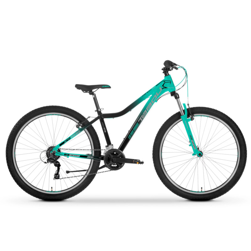 Велосипед TABOU Venom 1.0 W (2024) 27.5", чёрно-мятный