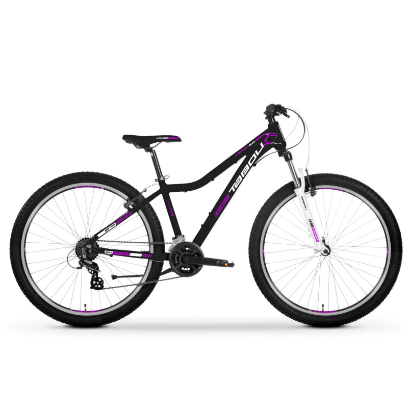 Велосипед TABOU Venom 2.0 W: 27.5", черный/фиолетовый для молодежи 12-17 лет