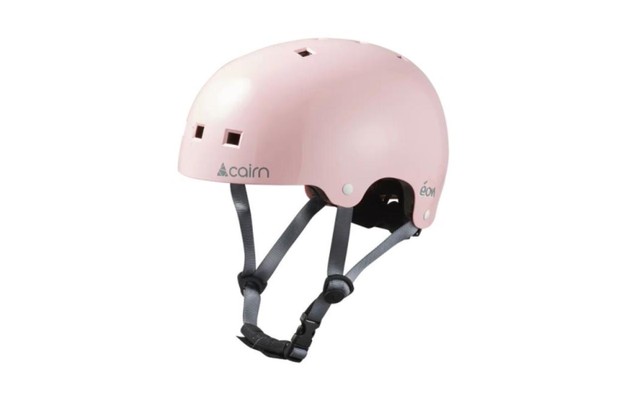 Шлем CAIRN EON Shiny Powder Pink, розовый