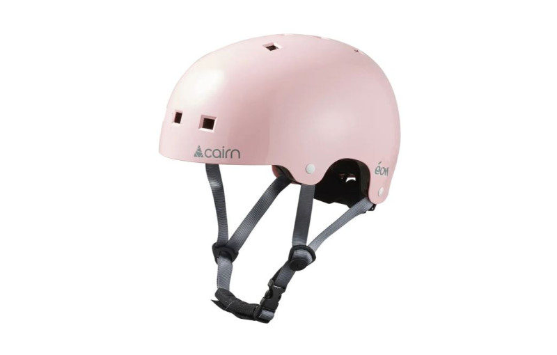 Шлем CAIRN EON Shiny Powder Pink, розовый