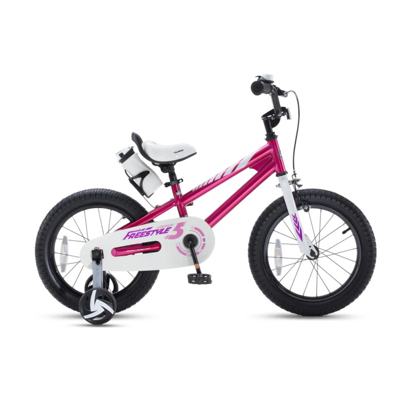 Детский велосипед ROYALBABY Freestyle, 16" розовый