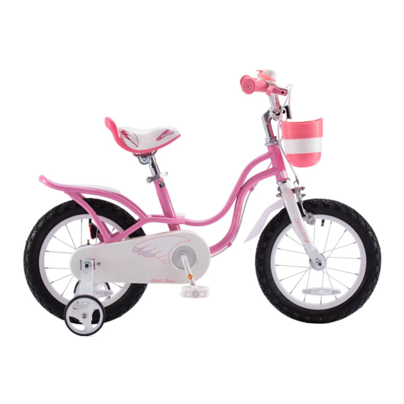 Детский велосипед ROYALBABY Little Swan, 14" розовый