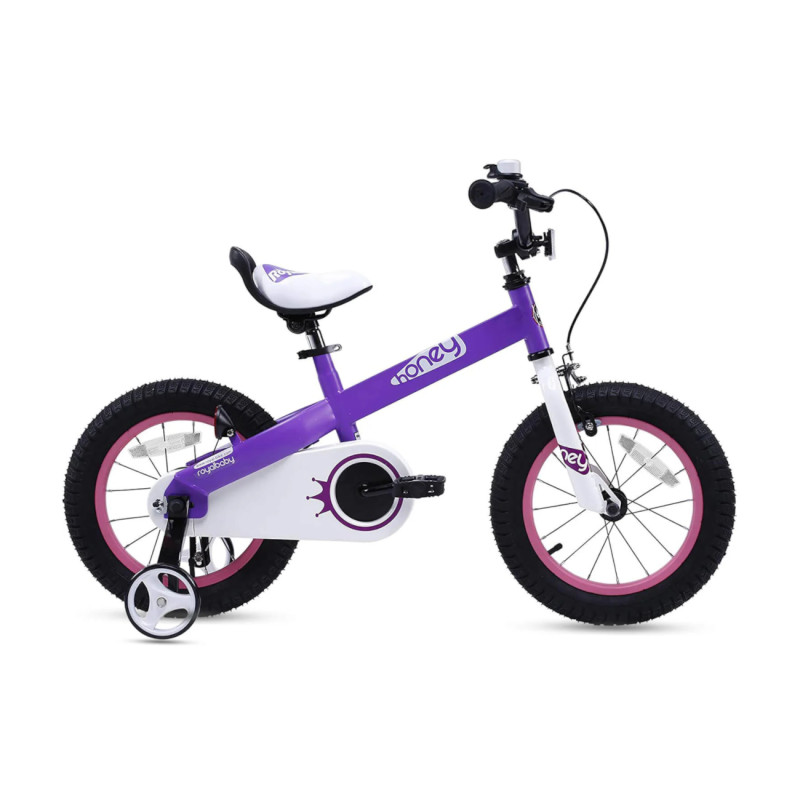 Детский велосипед ROYALBABY Honey, 16" фиолетовый