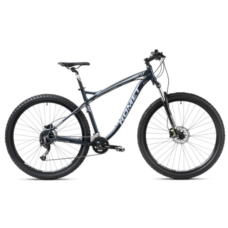 Горный велосипед ROMET Rambler FIT 29 (2024) 29", черно-серый