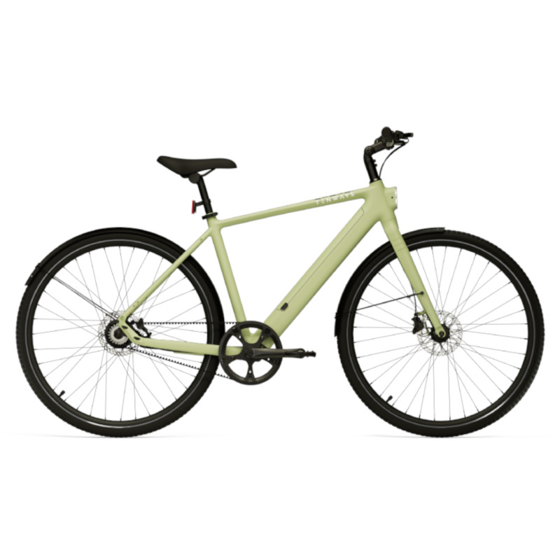 Электровелосипед TENWAYS CGO600 PRO, Зеленый Авокадо