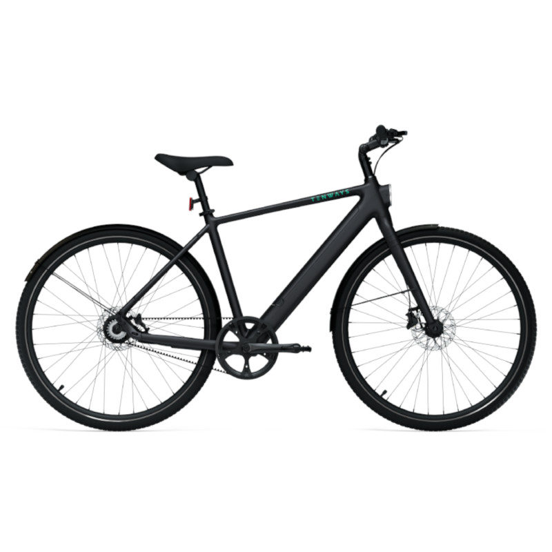 Elektriskais velosipēds TENWAYS CGO600 PRO, Midnight Black