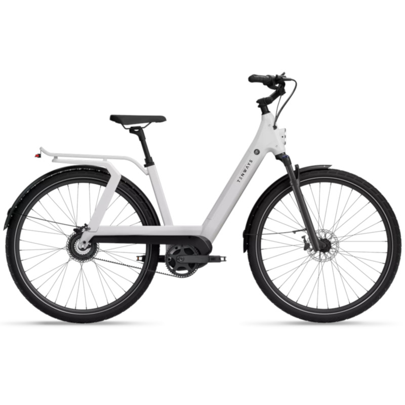 Electric bicycle TENWAYS AGO T, Pearl White