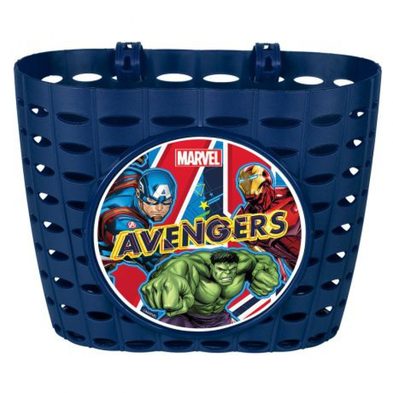 Front basket Avengers, blue
