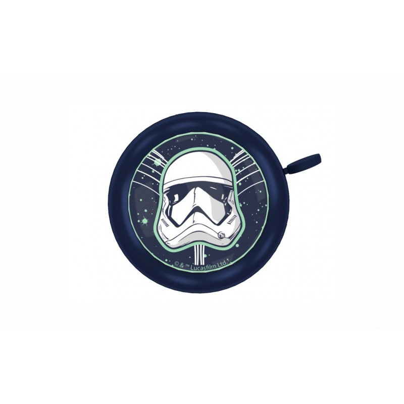 Velosipēdu pulkstenis Star Wars Stormtrooper, melns