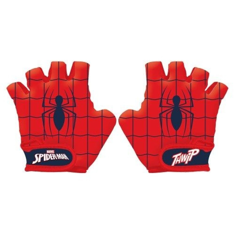 Gloves Spiderman, red