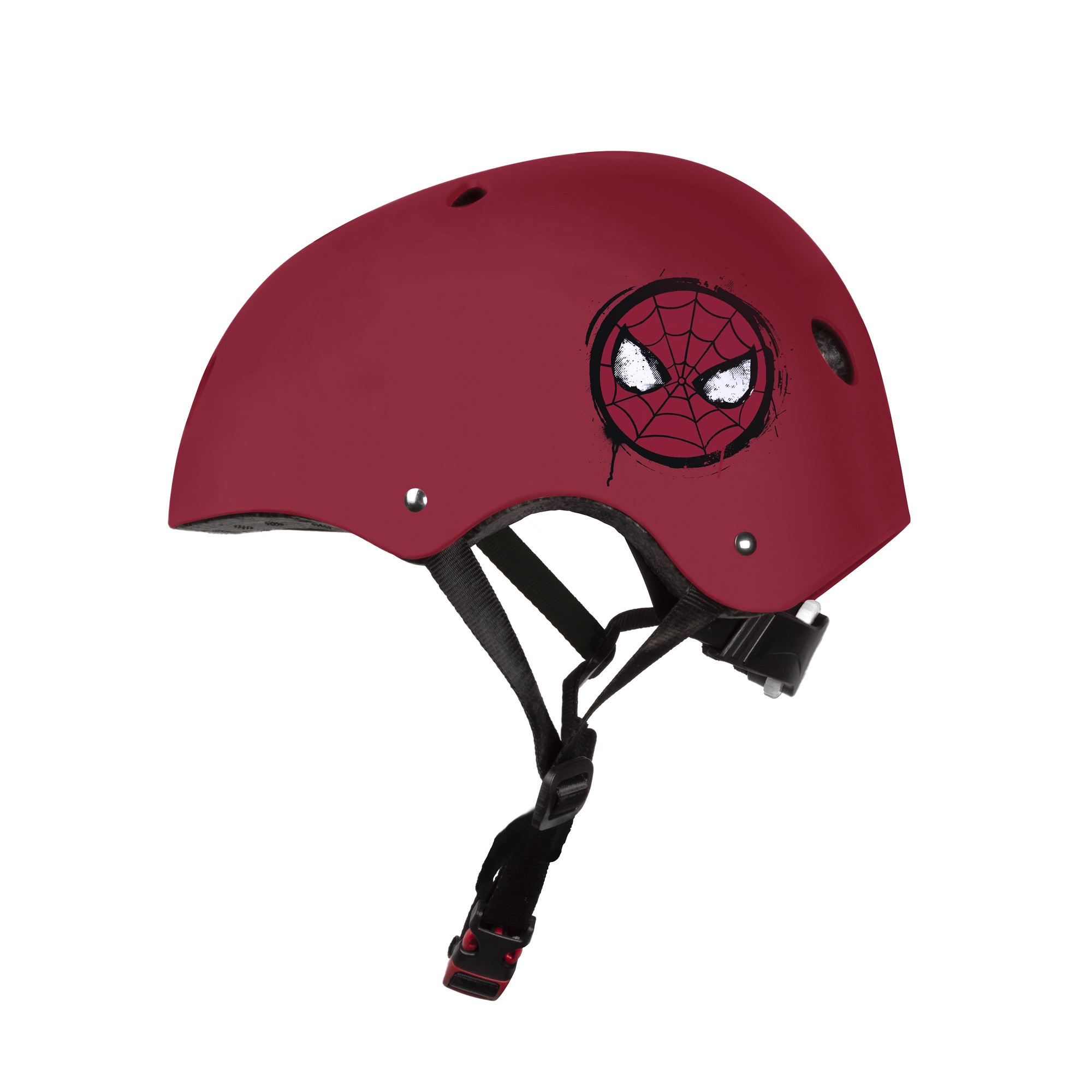 Children's helmet Spiderman, M/L (52-56 cm), red Velomarket