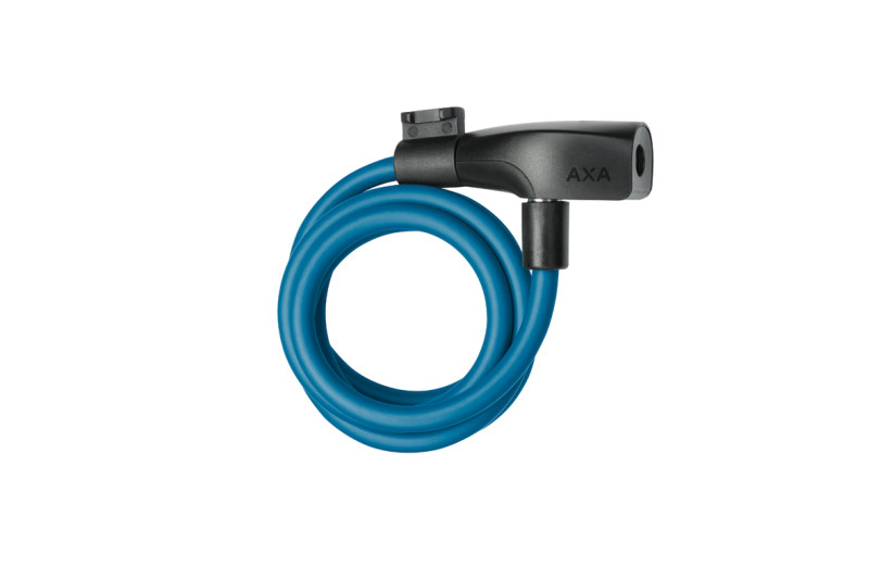 Cable lock AXA Resolute 8-120, Petrol Blue, blue