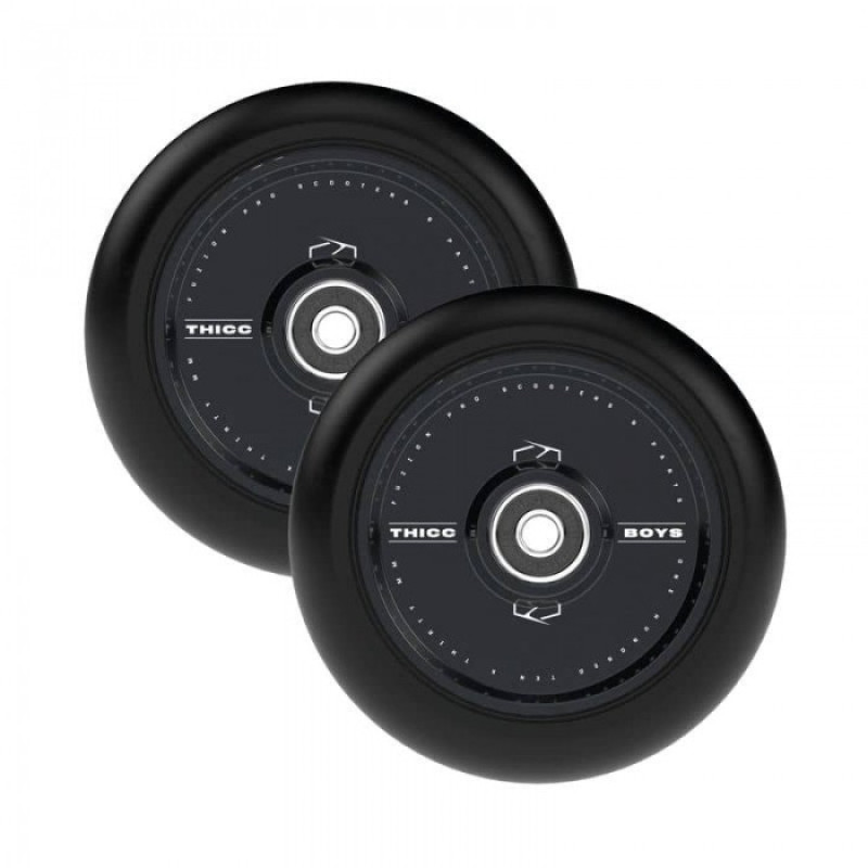 Wheel for scooter FUZION Thiccboys Wheels 30 x 110mm Black (pair)