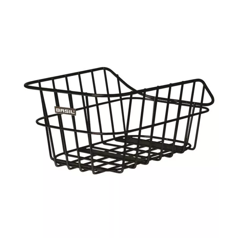 Luggage rack basket BASIL Cento Alu, matte black