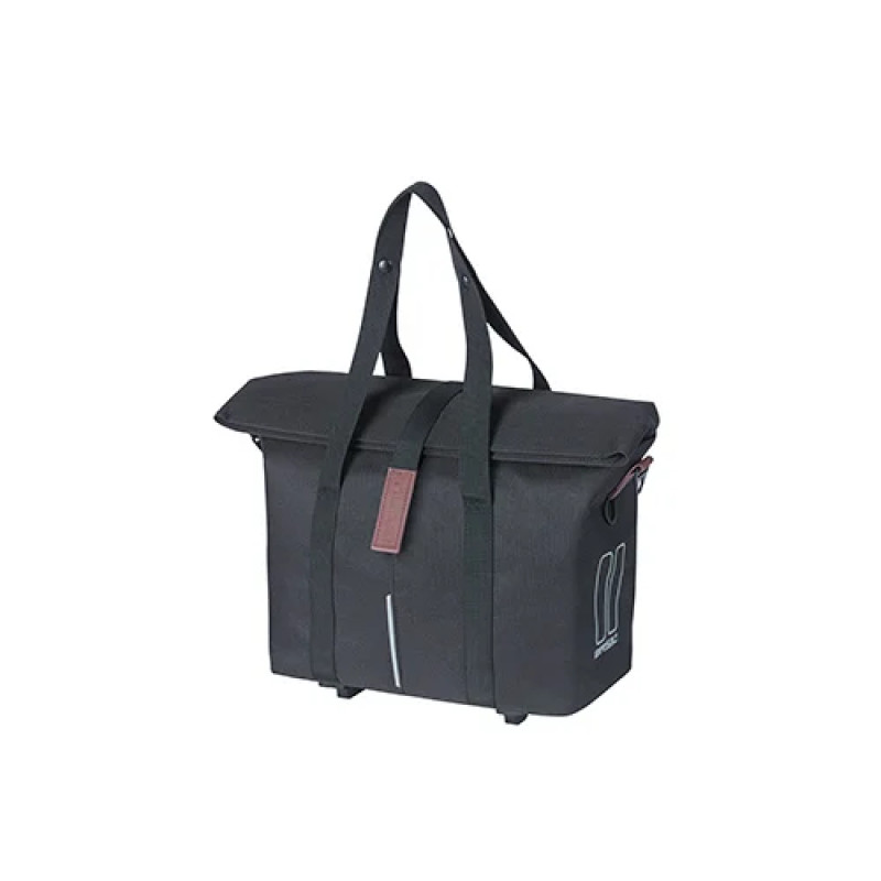 Handlebar bag BASIL City MIK 8-11L, black