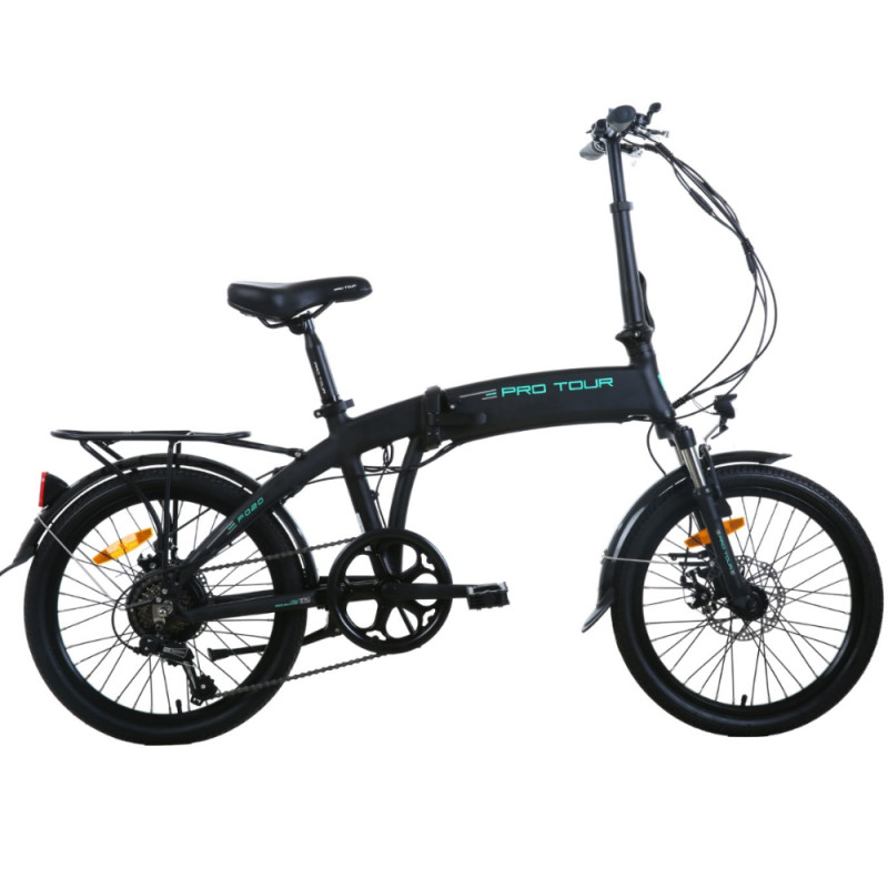Электровелосипед TOTEM Protour F020 20", черный