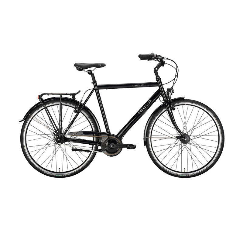 Гибридный велосипед EXCELSIOR Trekking (2024) 28", 7к, 57 см, чёрный