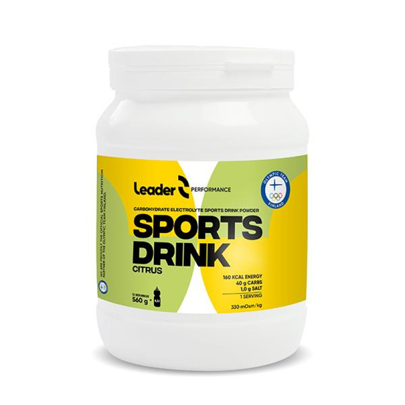 Sports drink powder LEADER Performance Sport Drink. Citrus 560 g
